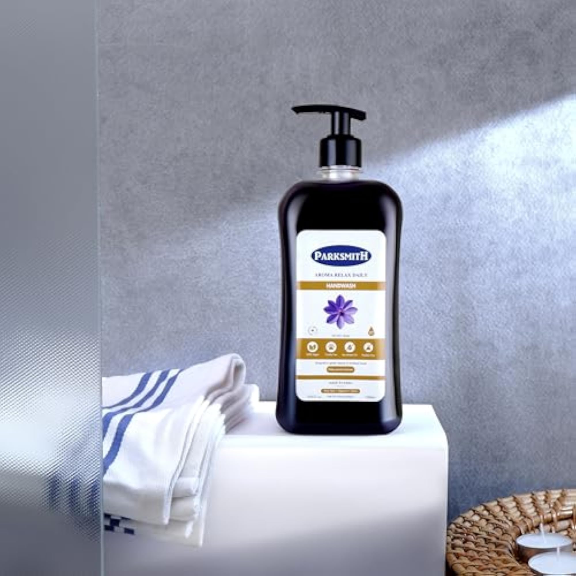 Aroma Relax Daily Liquid Handwash Luxury Pump Bottle 1 Litre